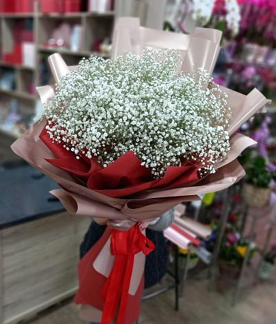 Букет цветов из: Гипсофила в Высоцке